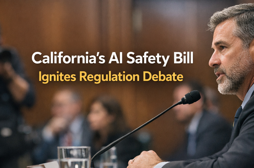 California AI Safety Bill Sparks Debate on Regulation