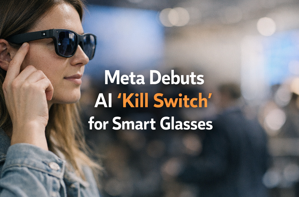 Meta Develops AI Kill Switch for Next-Gen Smart Glasses