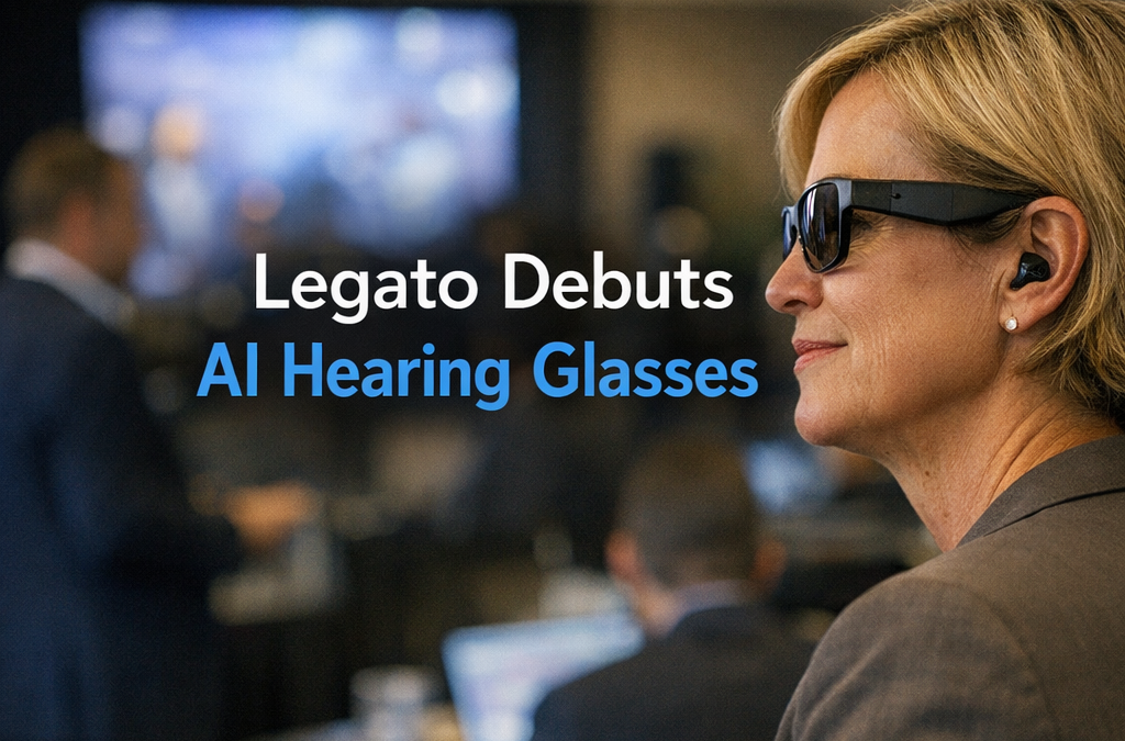 Legato Launches AI Hearing Glasses Redefining Assistive Tech