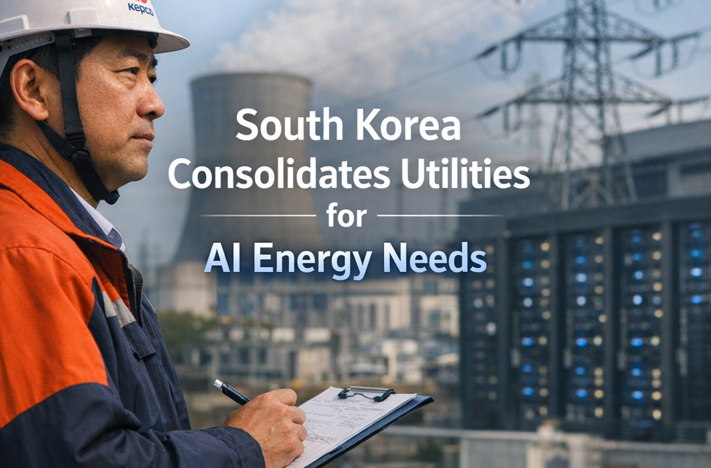 South Korea Merges Utilities for AI Power Demands