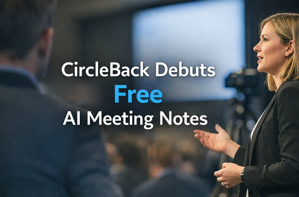 CircleBack Launches Free Tier in AI Meeting Note Race