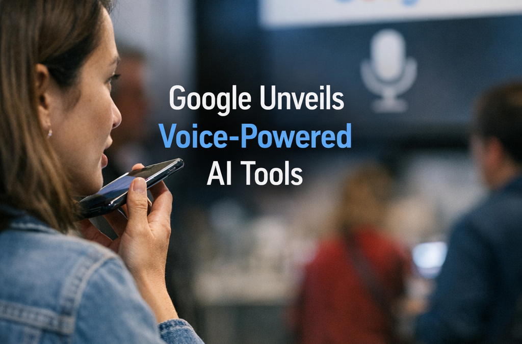 Google Enhances Productivity with Voice-Enabled AI Tools