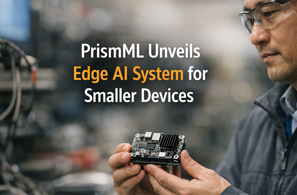 PrismML Launches Compact LLM for Edge AI Revolution