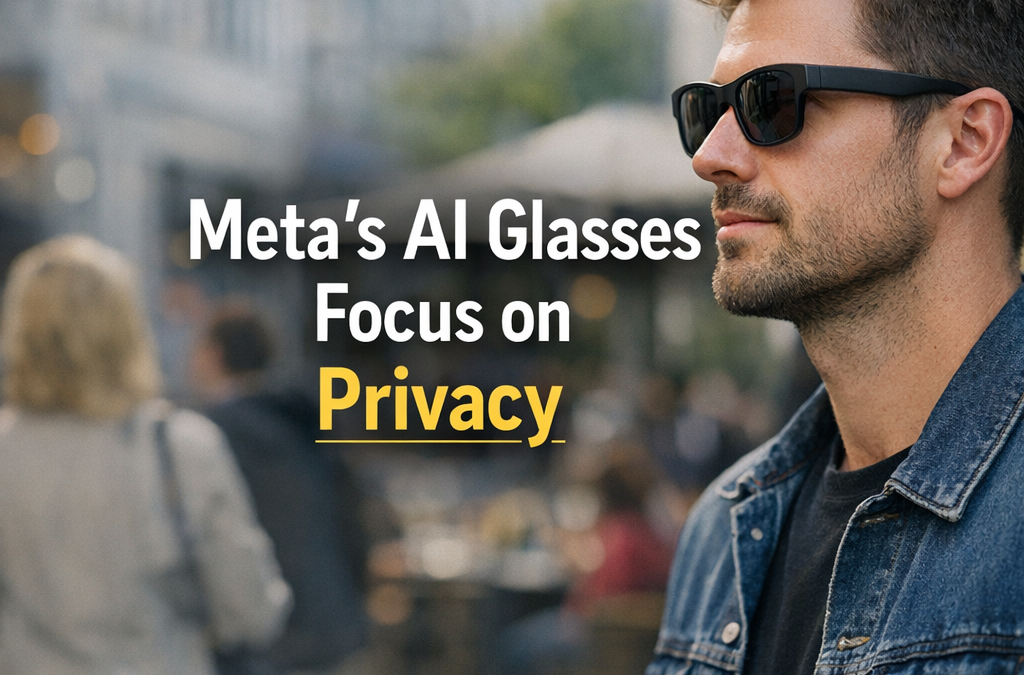 Meta Launches Camera-Free AI Glasses for Enhanced Privacy