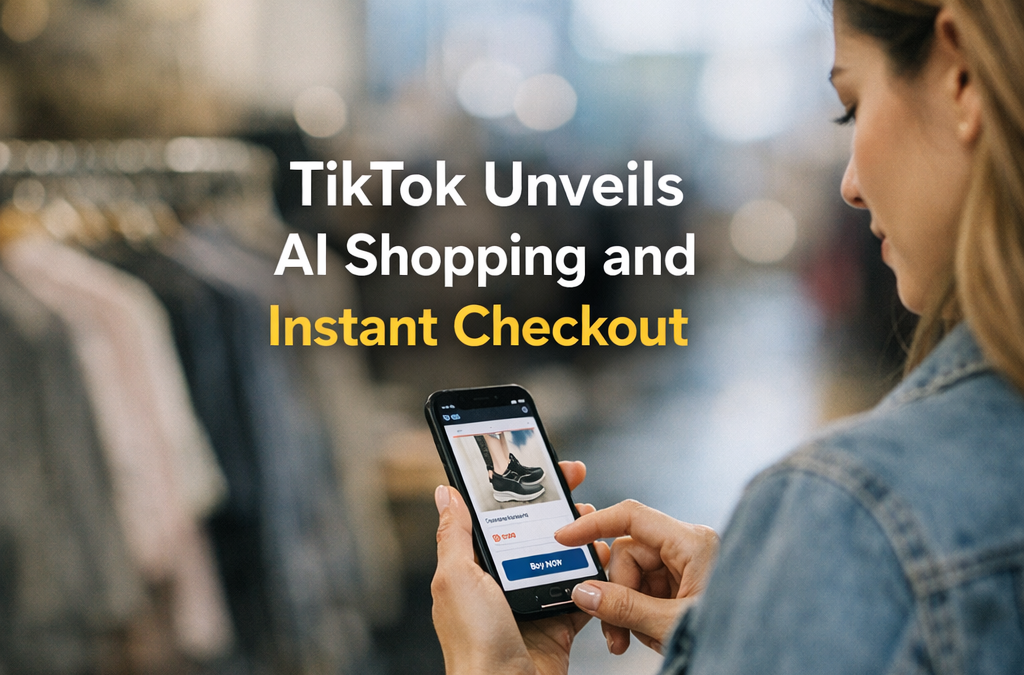 TikTok Launches AI Shopping Assistant and One-Click Checkout